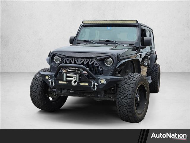 used 2020 Jeep Wrangler Unlimited car, priced at $20,281