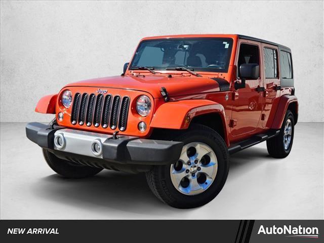 used 2015 Jeep Wrangler Unlimited car, priced at $20,995