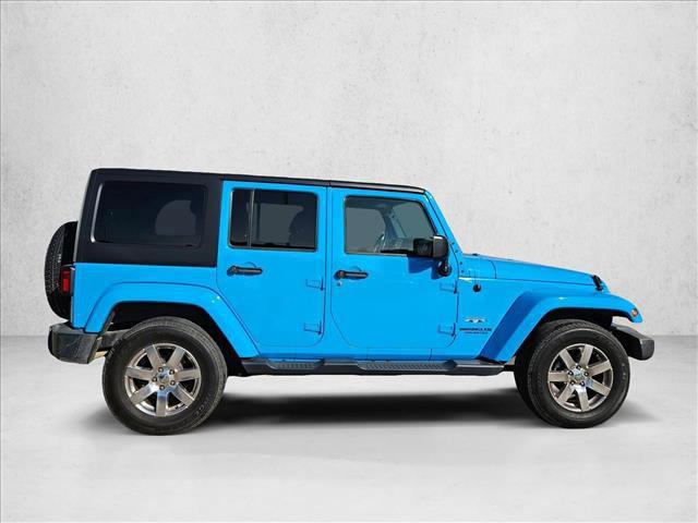 used 2017 Jeep Wrangler Unlimited car, priced at $18,630