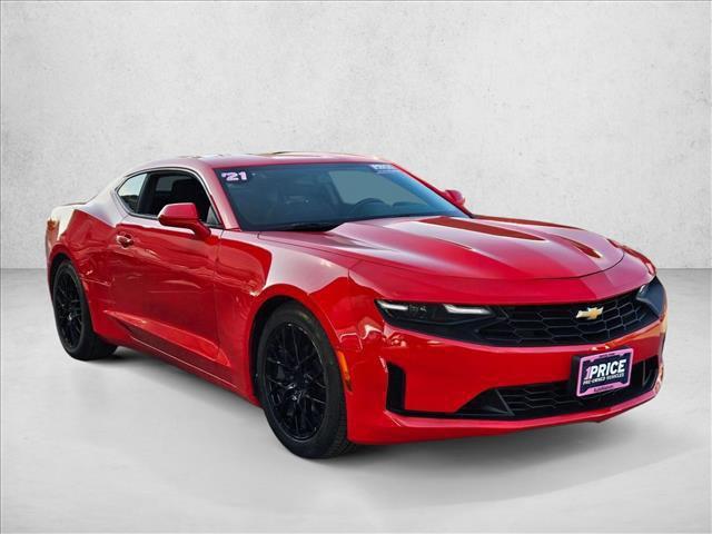 used 2021 Chevrolet Camaro car, priced at $18,245