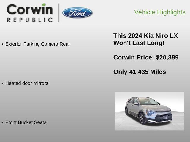 used 2024 Kia Niro car, priced at $20,389