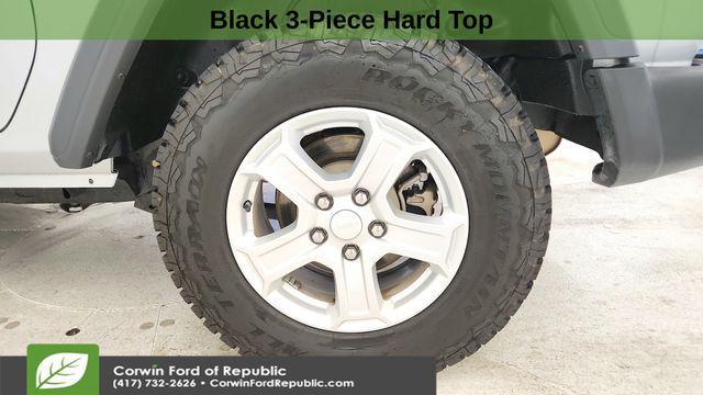 used 2023 Jeep Wrangler car, priced at $21,704