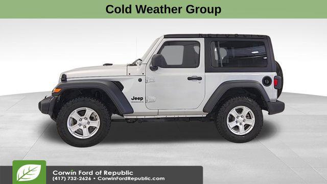 used 2023 Jeep Wrangler car, priced at $21,704