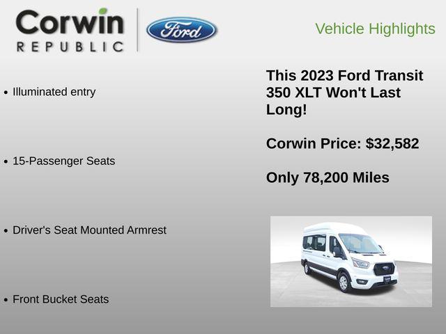used 2023 Ford Transit-350 car, priced at $32,582