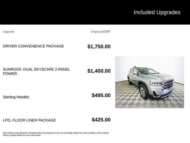 used 2023 GMC Acadia car, priced at $26,992