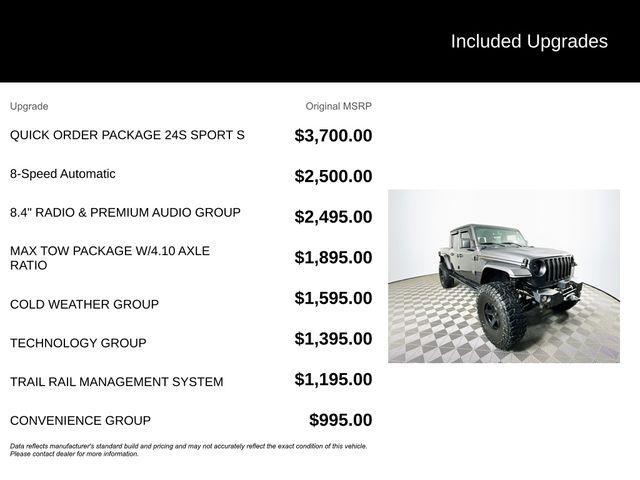 used 2023 Jeep Gladiator car, priced at $29,400