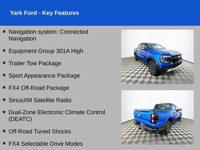 used 2024 Ford Ranger car, priced at $38,922