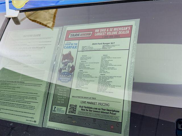 used 2024 Ford Ranger car, priced at $38,922