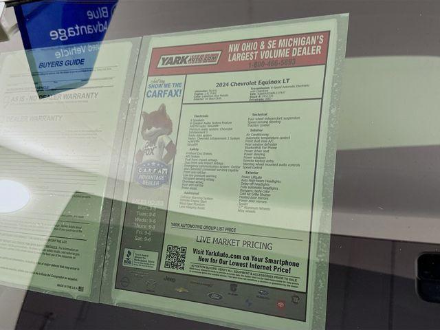 used 2024 Chevrolet Equinox car, priced at $20,492