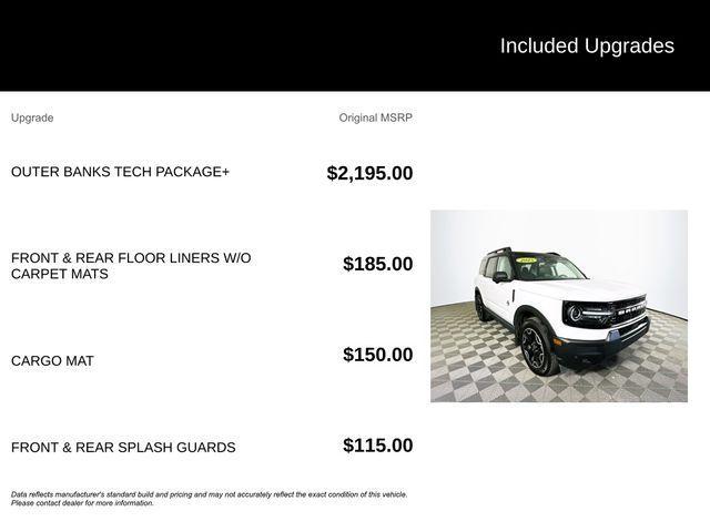 used 2025 Ford Bronco Sport car, priced at $28,600