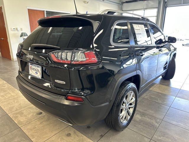 used 2021 Jeep Cherokee car, priced at $20,500
