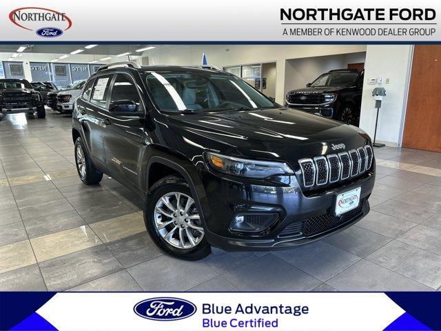 used 2021 Jeep Cherokee car, priced at $20,500