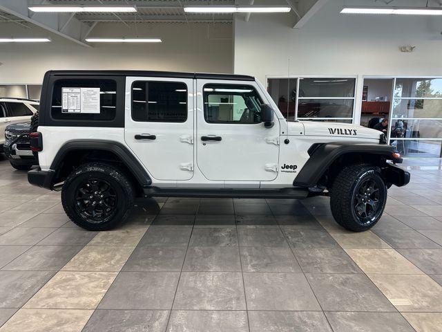 used 2022 Jeep Wrangler Unlimited car, priced at $33,948