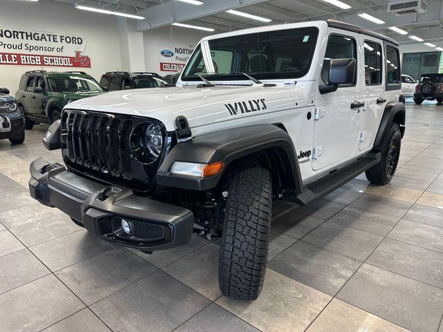 used 2022 Jeep Wrangler Unlimited car, priced at $33,948