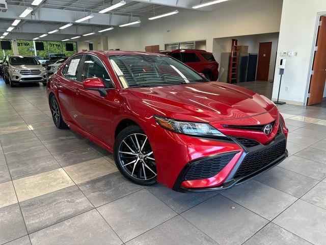 used 2021 Toyota Camry car, priced at $19,948