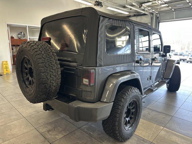 used 2016 Jeep Wrangler Unlimited car, priced at $18,500