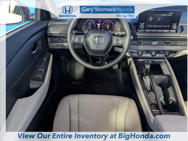 new 2025 Honda Accord car, priced at $29,945