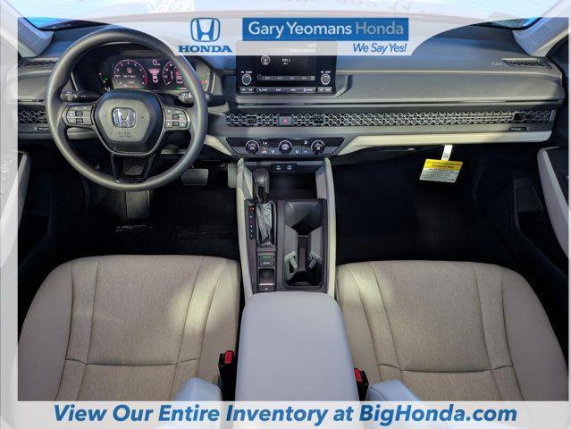 new 2025 Honda Accord car, priced at $29,945
