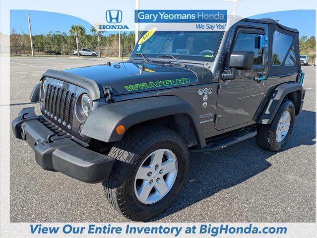 used 2017 Jeep Wrangler car, priced at $17,992