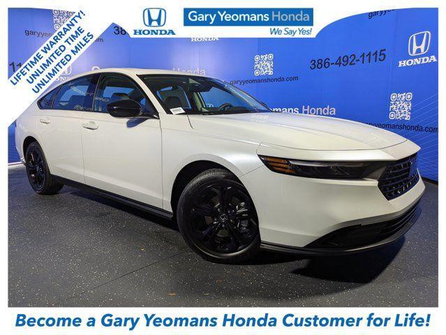 new 2025 Honda Accord car, priced at $32,210