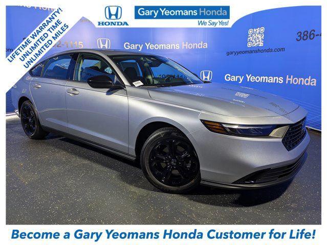 new 2025 Honda Accord car, priced at $31,755