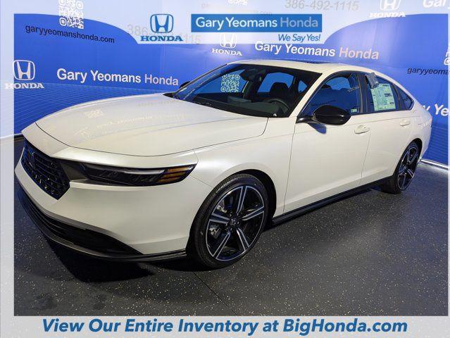 new 2025 Honda Accord Hybrid car, priced at $35,305