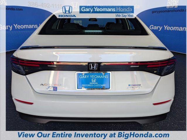new 2025 Honda Accord Hybrid car, priced at $35,305