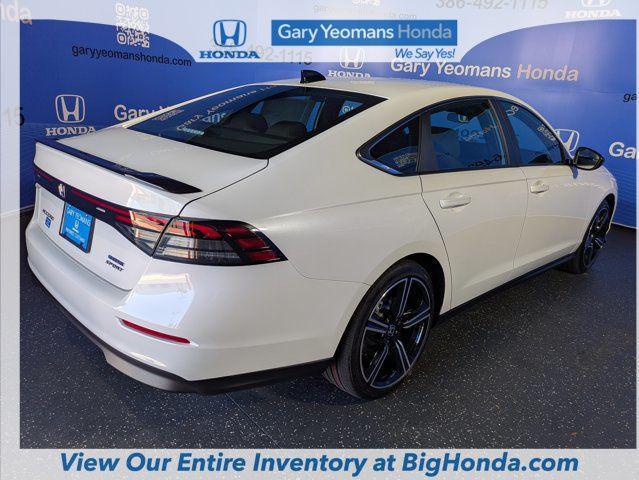 new 2025 Honda Accord Hybrid car, priced at $35,305