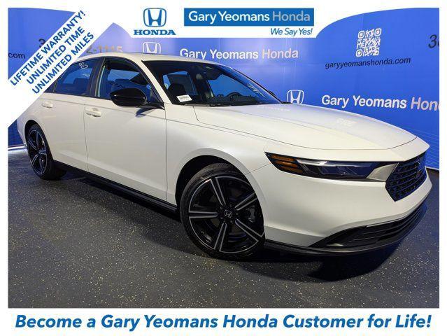 new 2025 Honda Accord Hybrid car, priced at $35,305