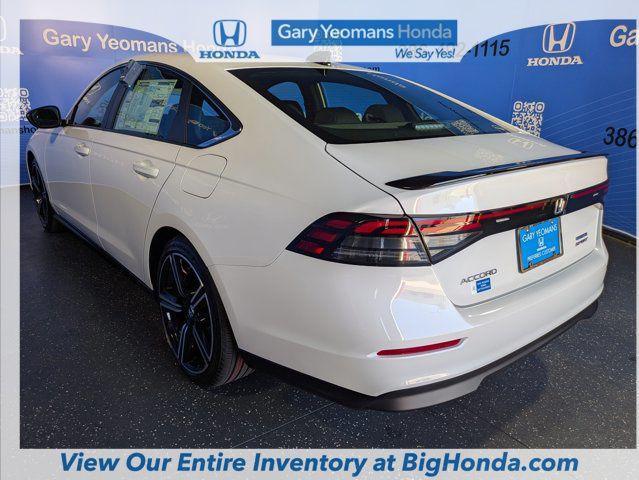 new 2025 Honda Accord Hybrid car, priced at $35,305