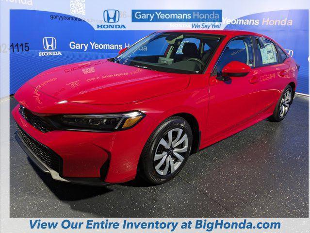 new 2026 Honda Civic car, priced at $25,790