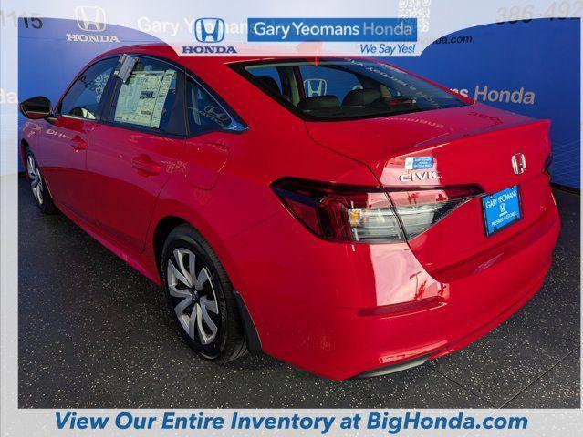 new 2026 Honda Civic car, priced at $25,790
