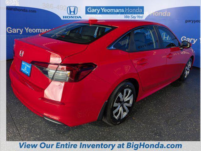 new 2026 Honda Civic car, priced at $25,790