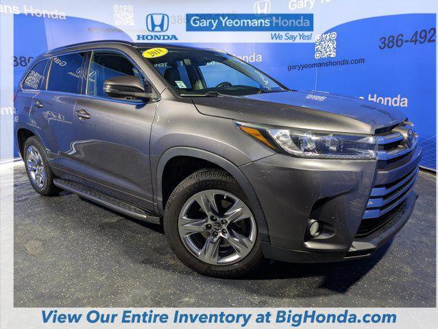 used 2018 Toyota Highlander car, priced at $24,845
