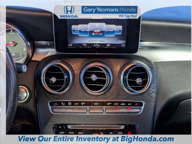 used 2018 Mercedes-Benz GLC 300 car, priced at $20,969