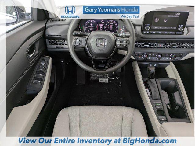 new 2025 Honda Accord car, priced at $32,165