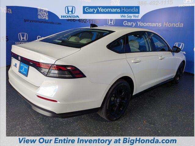 new 2025 Honda Accord car, priced at $32,165