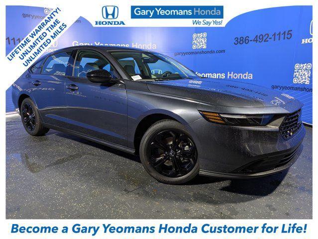 new 2025 Honda Accord car, priced at $30,560