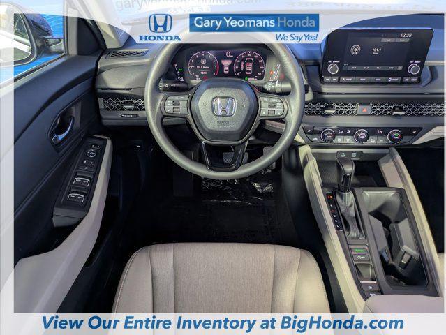new 2025 Honda Accord car, priced at $30,560
