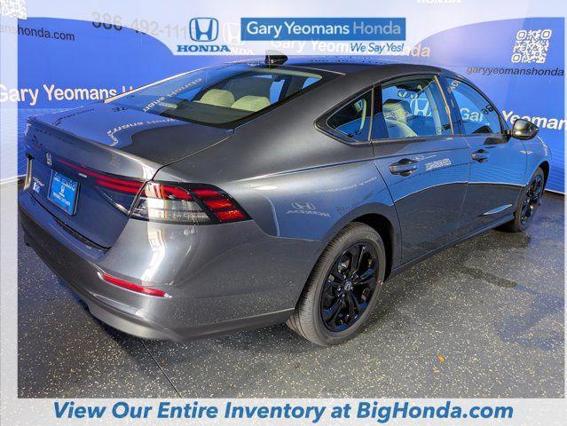 new 2025 Honda Accord car, priced at $30,560