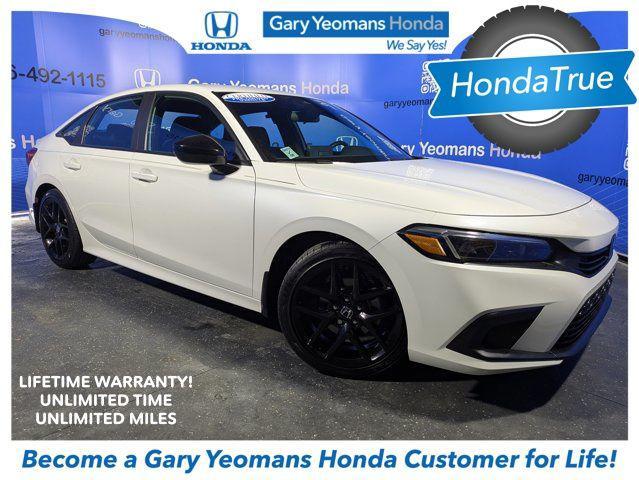 used 2024 Honda Civic car, priced at $25,445