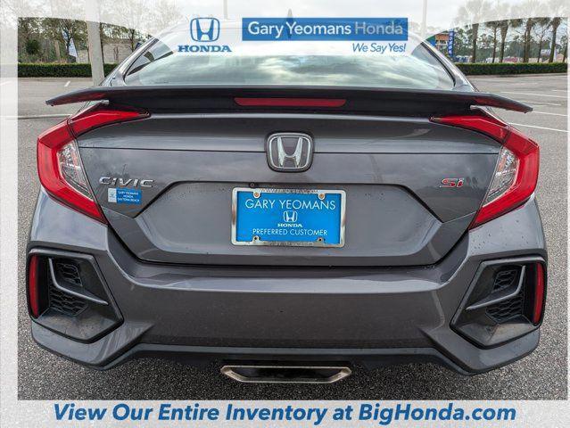used 2020 Honda Civic Si car, priced at $24,443