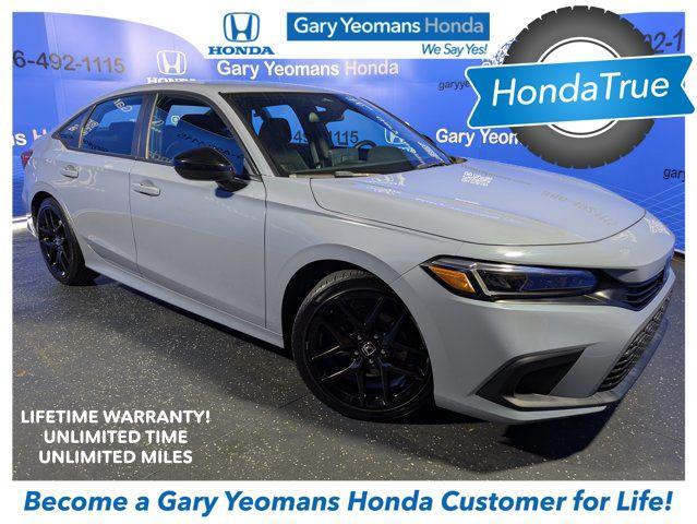 used 2023 Honda Civic car, priced at $24,776