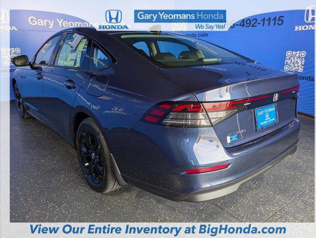 new 2025 Honda Accord car, priced at $31,755