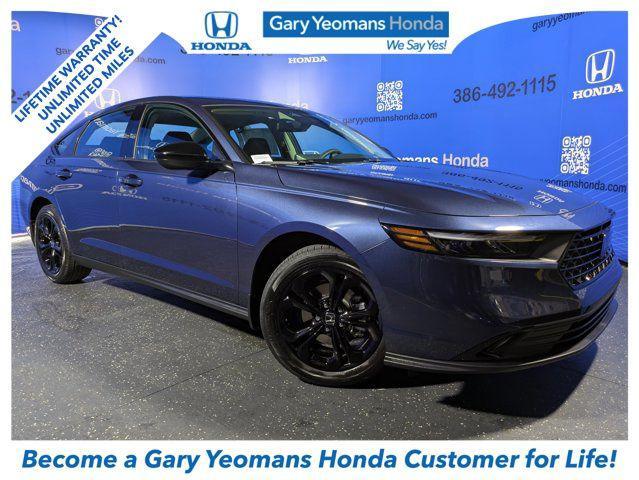 new 2025 Honda Accord car, priced at $31,755