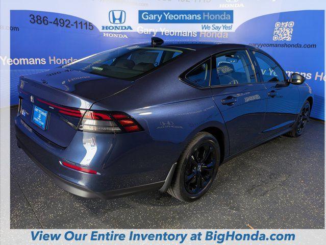 new 2025 Honda Accord car, priced at $31,755
