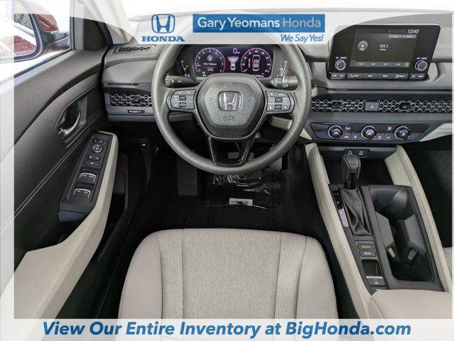 new 2025 Honda Accord car, priced at $29,945