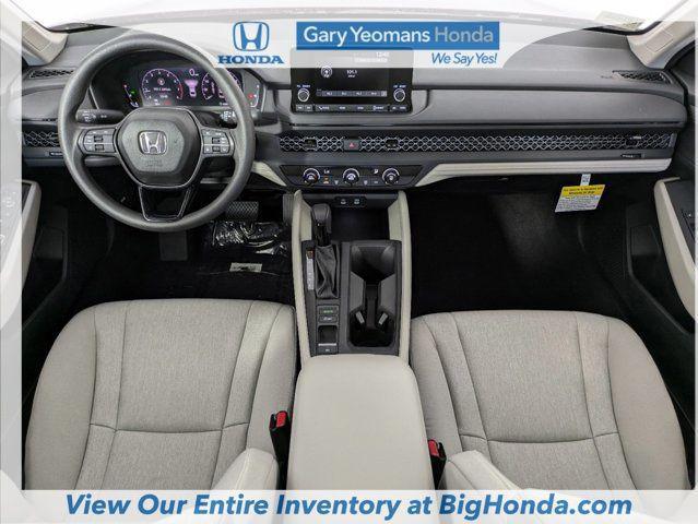 new 2025 Honda Accord car, priced at $29,945