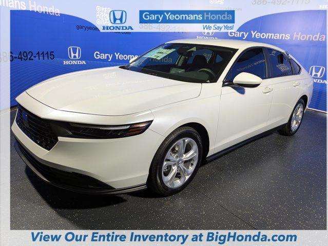 new 2025 Honda Accord car, priced at $29,945
