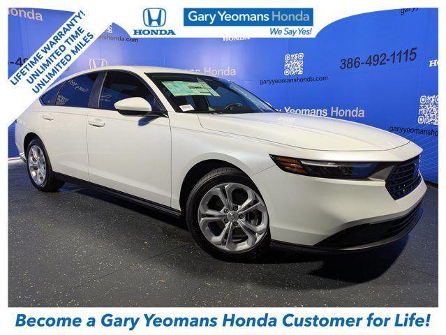 new 2025 Honda Accord car, priced at $29,945